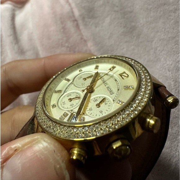 Michael Kors Leather Watch - Excellent Condition